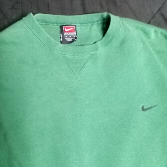 Vintage Nike Team Small Swoosh Crewneck Sweatshirt - Picture 1 of 6